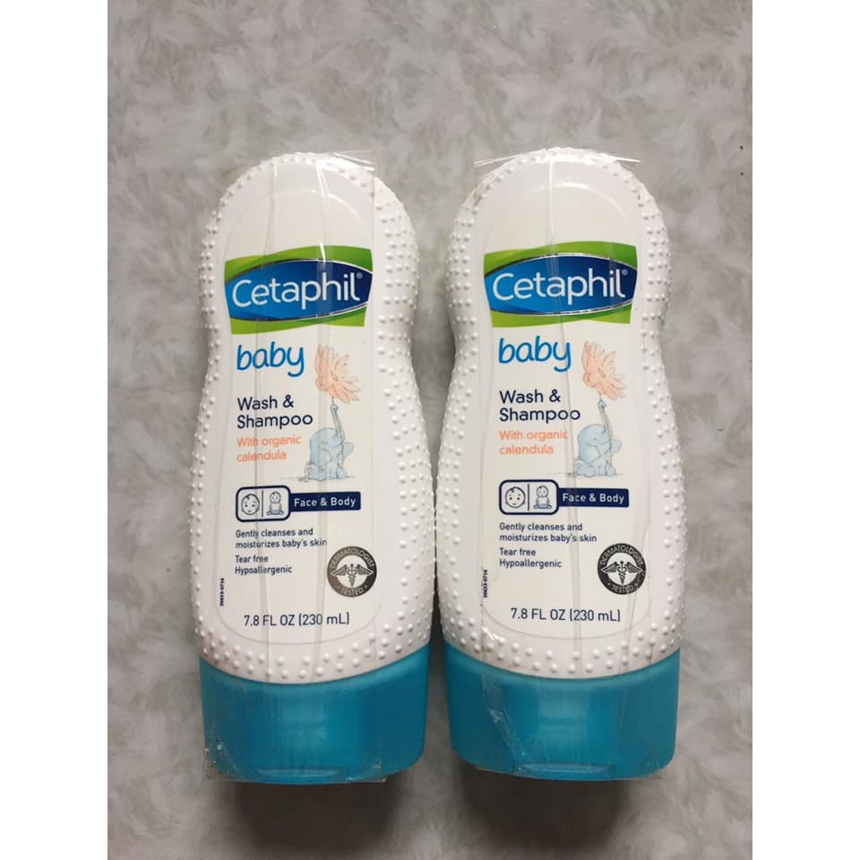 Tắm gội 2in1 cho bé Cetaphil Baby 230ml