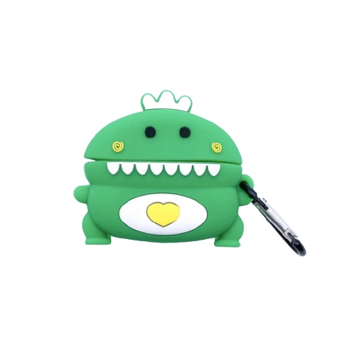 Vỏ case bảo vệ tai nghe không dây bluetooth 1/2/Pro/i12/i9/i7/tws chống va đập, kèm dây móc