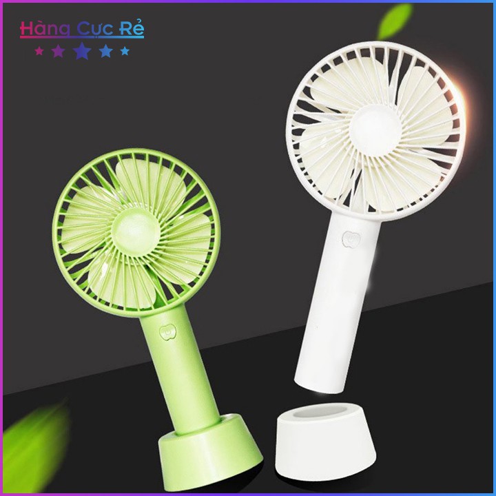 Quạt Mini Cầm Tay Để Bàn Fan SS2 Sạc Điện rất Tiện Lợi ️🎈Freeship️🎈 Shop Hàng Cực Rẻ