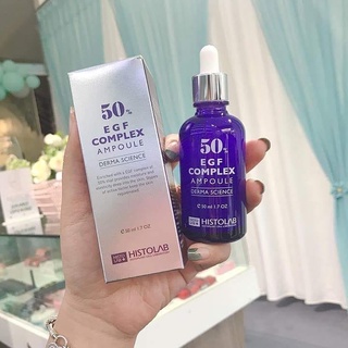 Serum egf complex ampoule 50 histolab tăng sinh biểu bì, trẻ hoá,phục hồi da hư tổn