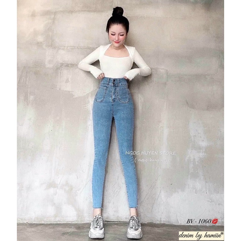 Quần jeans túi ngược