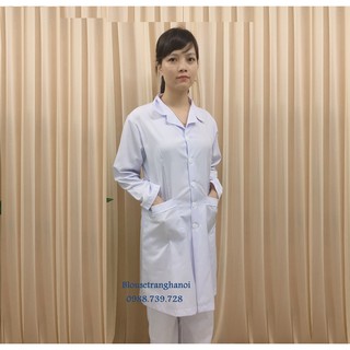 Áo Blouse Bác sĩ dài tay