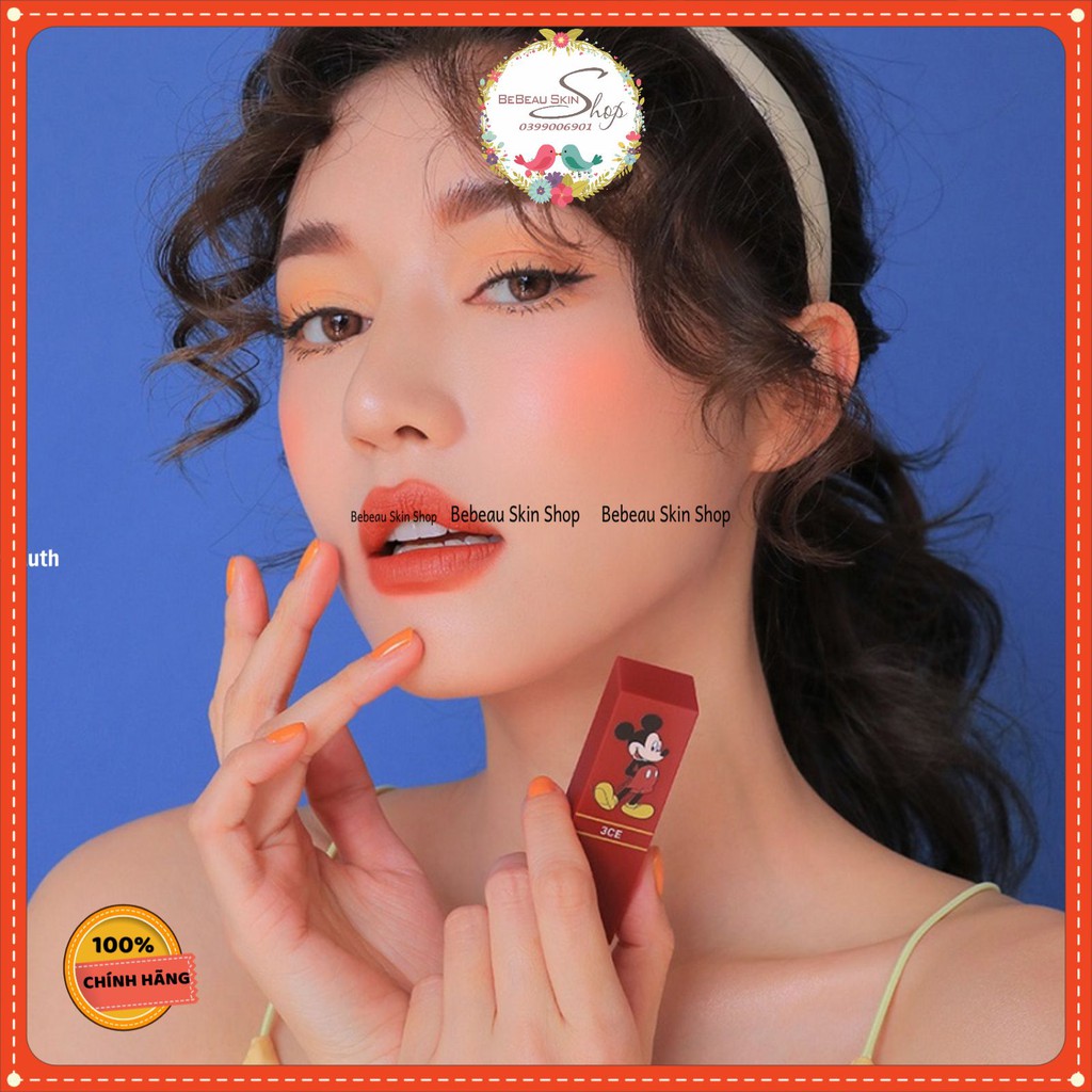 Son Kem 3CE MicKey Tattoo Lip Tint - PHIÊN BẢN CHUỘT MICKY 🍀 Son 3CE MicKey | WebRaoVat - webraovat.net.vn