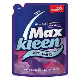 Nước giặt Maxkleen sạch khuẩn thơm mềm 2,4kg