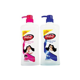 Dầu gội Lifebuoy tóc dày & óng ả 640g (LOẠI CÓ VÒI)