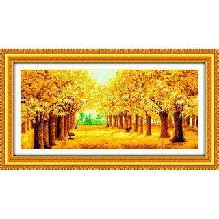 Tranh Thêu Chữ Thập Kim Ngọc Mãn Đường MF058 (KHÁCH TỰ THÊU) KT:71X148CM