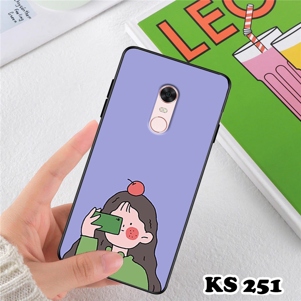 Ốp lưng Xiaomi Redmi 5 - Redmi 5A - Redmi 5X - Redmi 5 Plus - Ốp in hình bé gái siêu đáng yêu, thời trang
