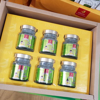[GIÁ TỐT NHẤT] Yến Sào Kids Nest Thiên Nhiên Bổ Dưỡng Cho Bé Đóng Hủ Sẵn 500mg (Hộp 6 hủ)