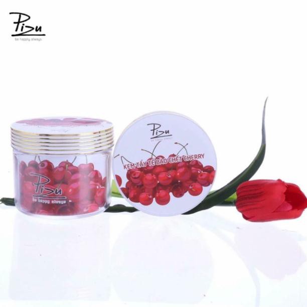 Tẩy da chết cherry pizu