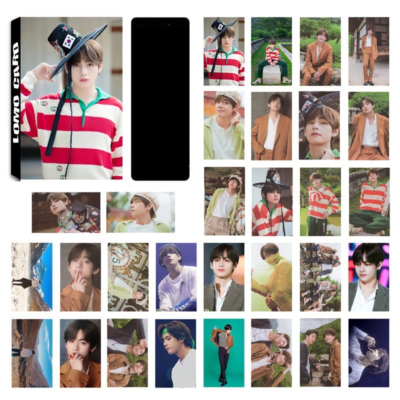 Bộ ảnh Lomo card BTS cực đẹp hình từng thành viên nhóm