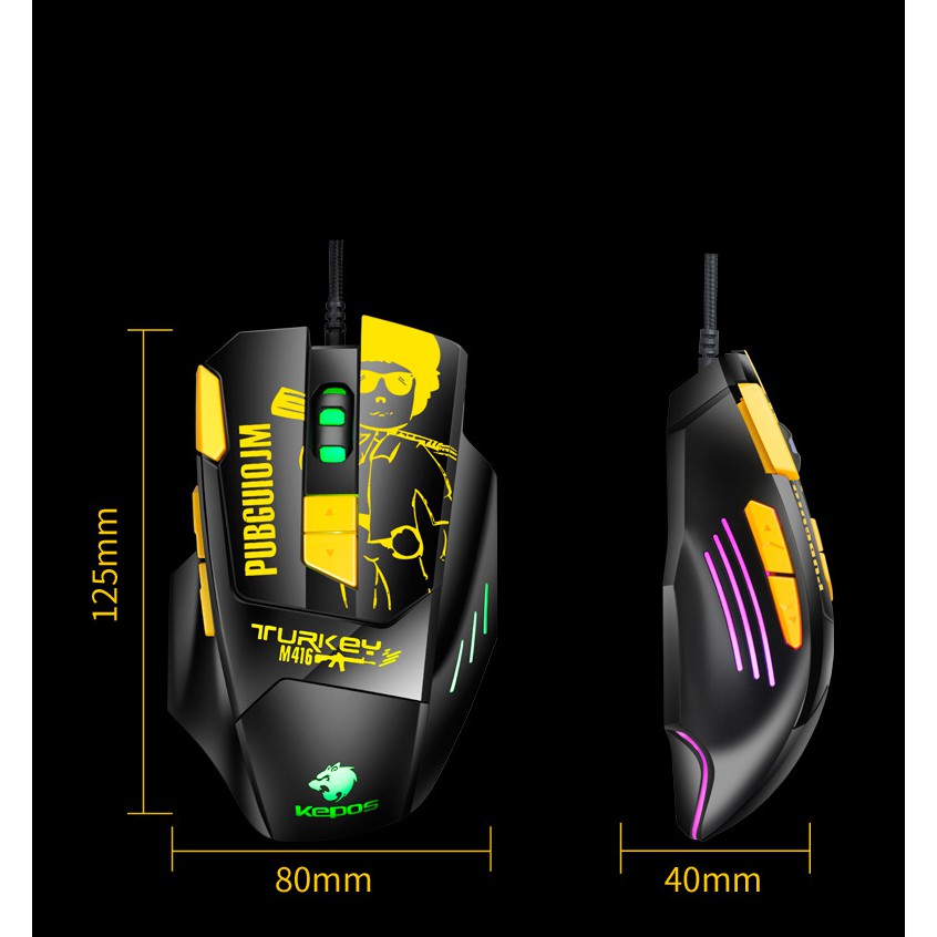 Chuột Gaming Cao Cấp PUBG Led RGB + Tặng kèm bộ quà tặng hấp dẫn | BigBuy360 - bigbuy360.vn