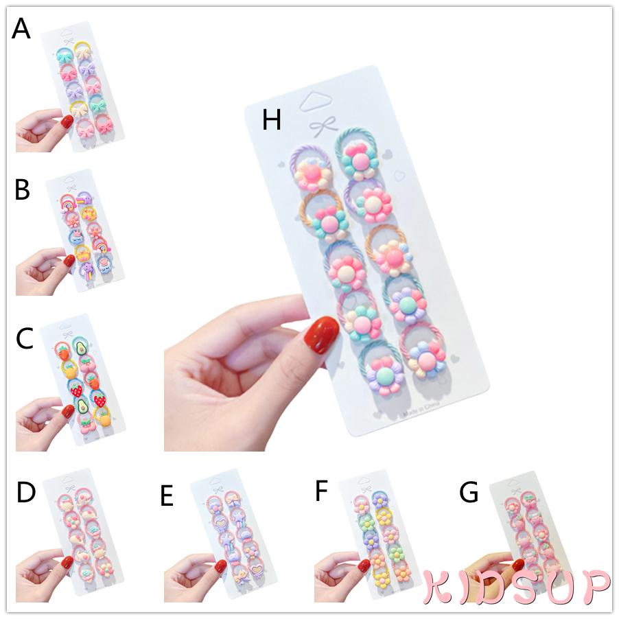 Dây buộc tóc hình trái cây dễ thương cho bé gái