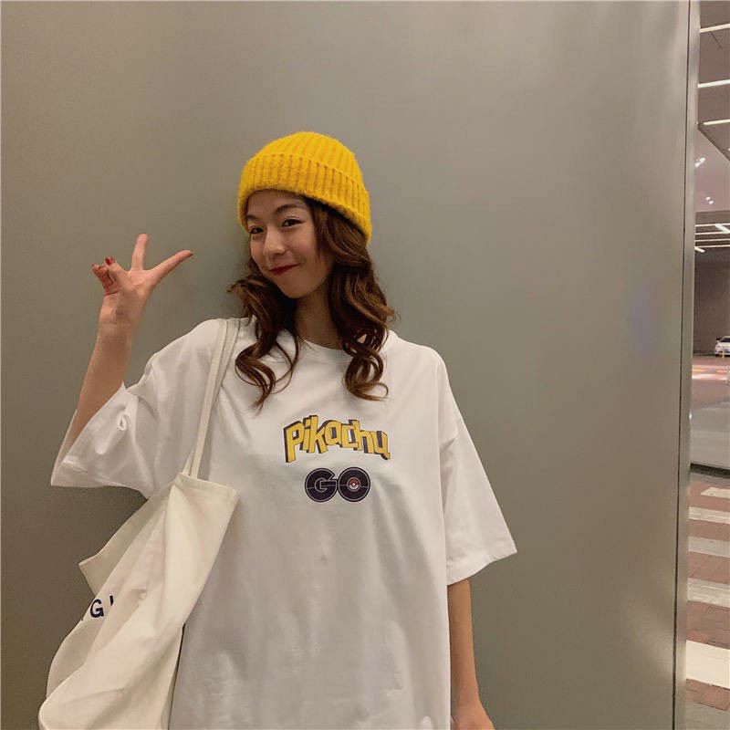 Áo thun tay lỡ Unisex PIKACHUGO