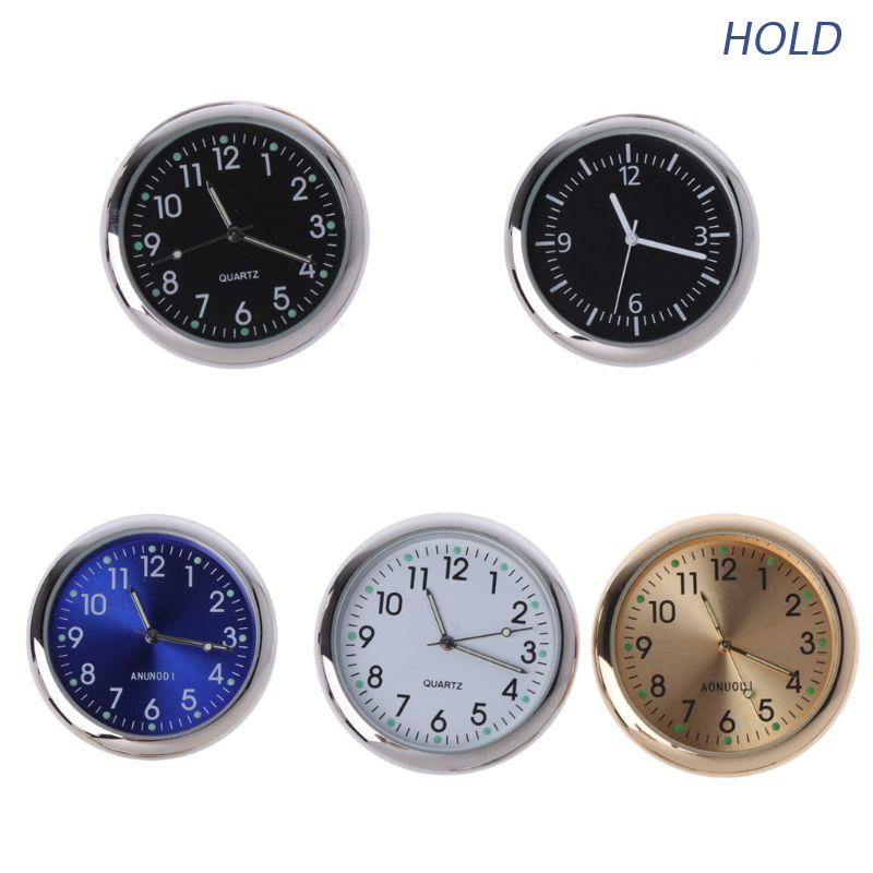 Đồng hồ dán bảng điều khiển xe hơi phát sáng HOLD