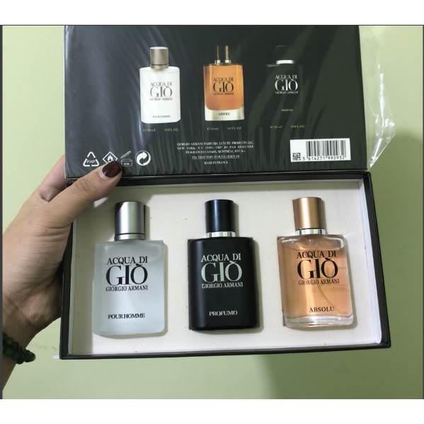 Set nước hoa Giò 3 chai | BigBuy360 - bigbuy360.vn