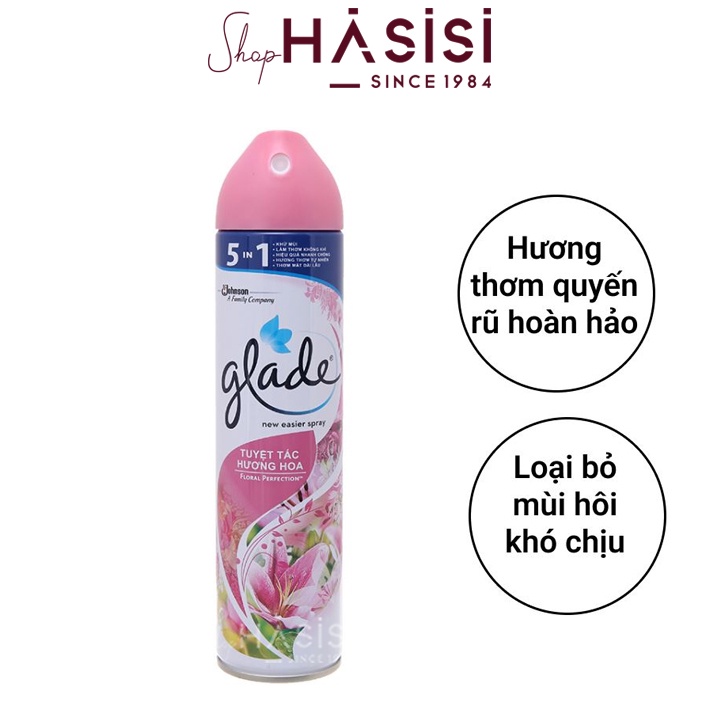 Xịt Phòng GLADE - New Easier Spray 280ml