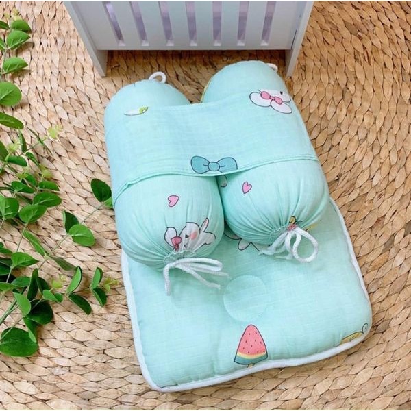 Bộ Gối Chặn và Gối Lõm Đầu