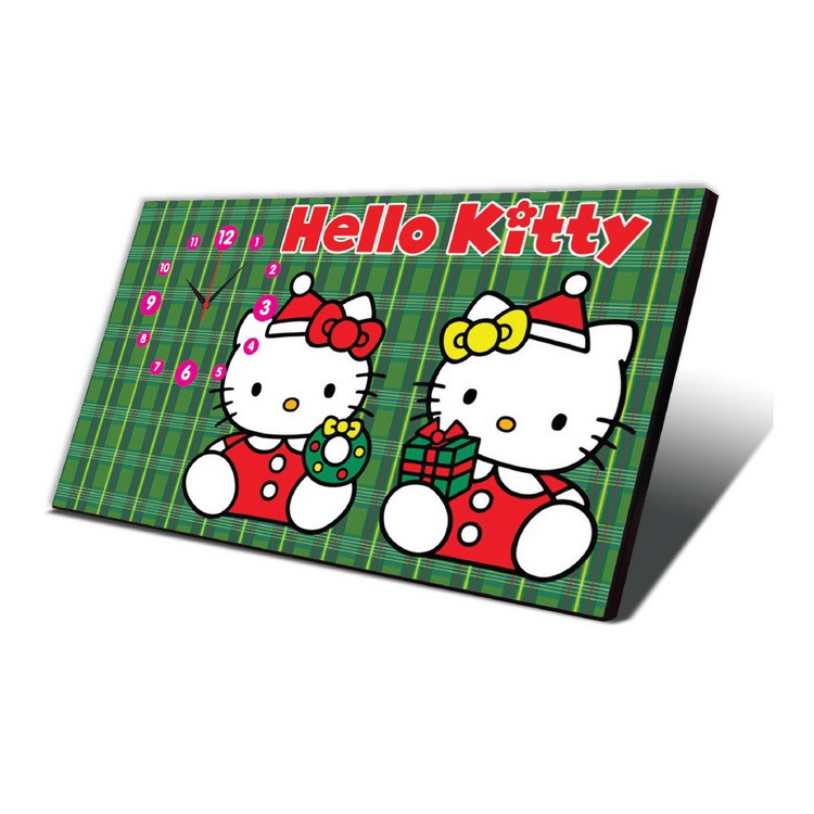 Đồng hồ bàn - Đồng hồ bàn mèo Hello Kitty