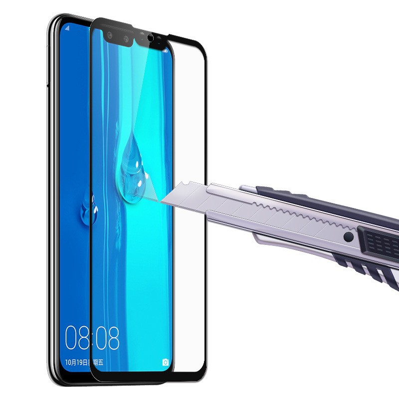 Kính cường lực toàn màn hình cong 2.5D cho Huawei y9 ( 2019 )