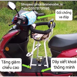 TD01-Ghế ngồi xe máy đa năng bán chạy cho bé