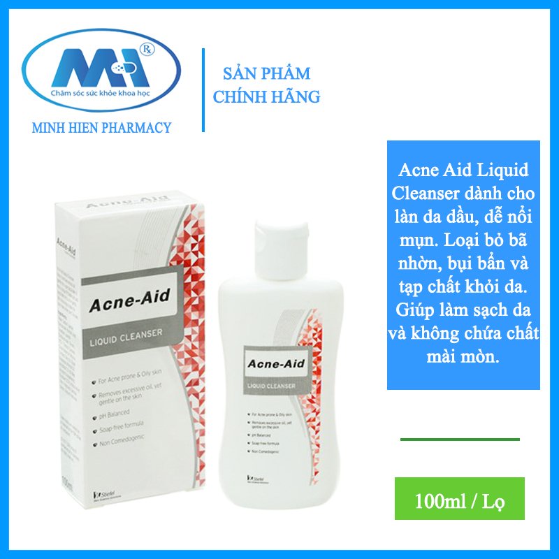 ✅[CHÍNH HÃNG]Sửa rửa mặt  dành cho da nhờn mụn ACNE- ACID _100 ml
