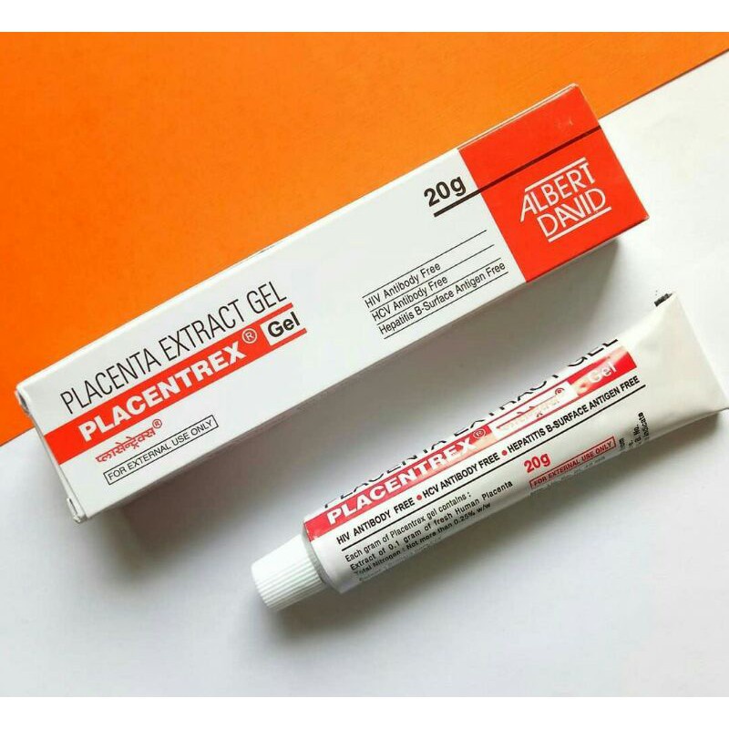 Placentrex Gel - Tế Bào Gốc Cho Da Tổn Thương, Lăn Kim, Nặn Mụn