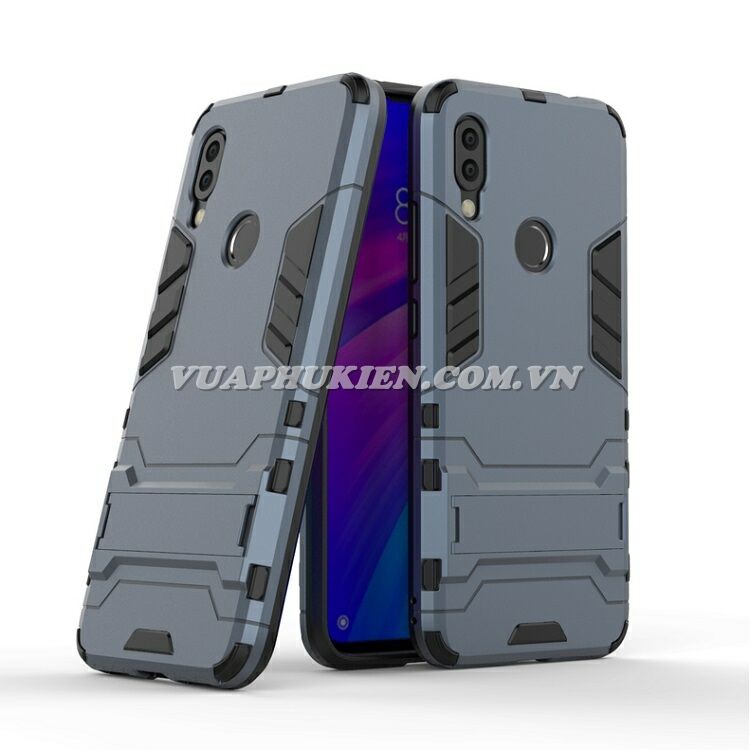 Ốp lưng Iron Man chống sốc cho Xiaomi Redmi 7, Redmi 7A, Redmi 6, Redmi 6A, Redmi 6 Pro, Redmi 5, Redmi 4X -Có chân dựng