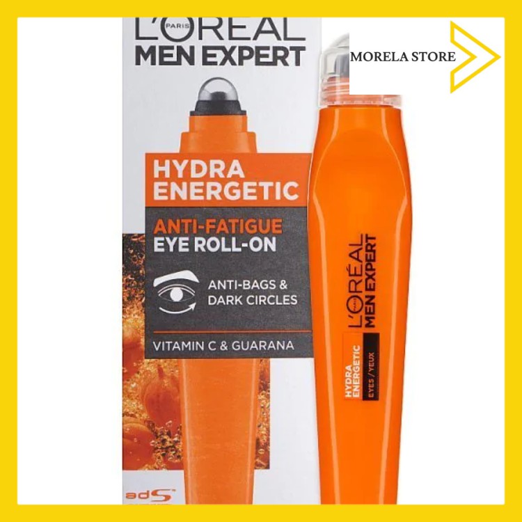 Cây lăn chăm sóc mắt L'Oreal Men Expert Hydra Energetic Eye Roll-On 10ml