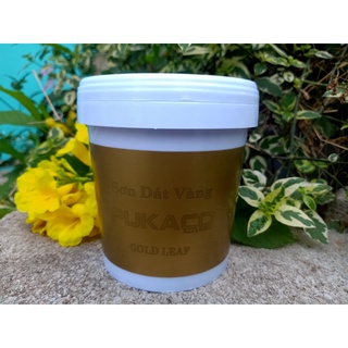 Sơn nhũ vàng pukako 1KG- Cam kết như dát vàng thật 24k- hài lòng 100 phần