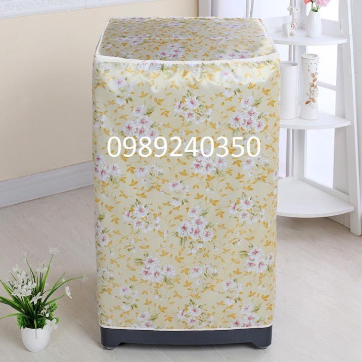 Vỏ Bọc Máy Giặt Cửa trước, lồng ngang Vải Satin Chống Thấm Nước LOẠI TỐT