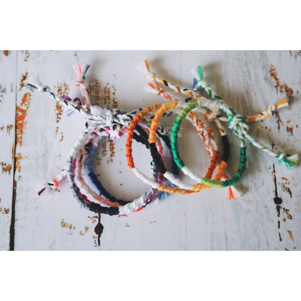 [Mã FAMAYFA giảm 10K đơn 50K] Vòng tay, vòng chân handmade - Vòng tay tình bạn