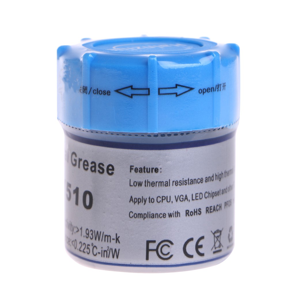 SUPB☀10G HY510 Thermal Grease Compound Silicone CPU Heat Sink Cooling Paste Gray