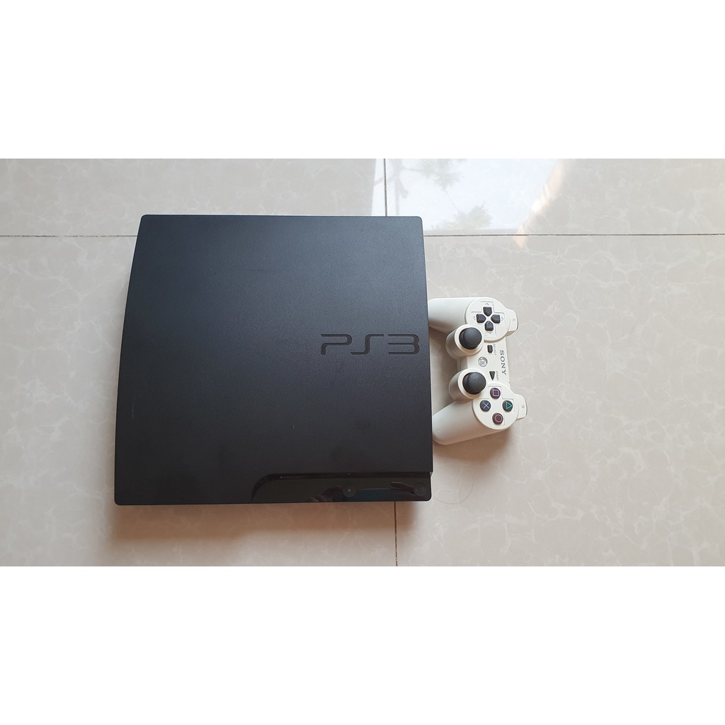 Máy Ps3 Slim 3012B  dung lượng 160gb đã cài game, kèm dĩa sleeping dog, 1tay