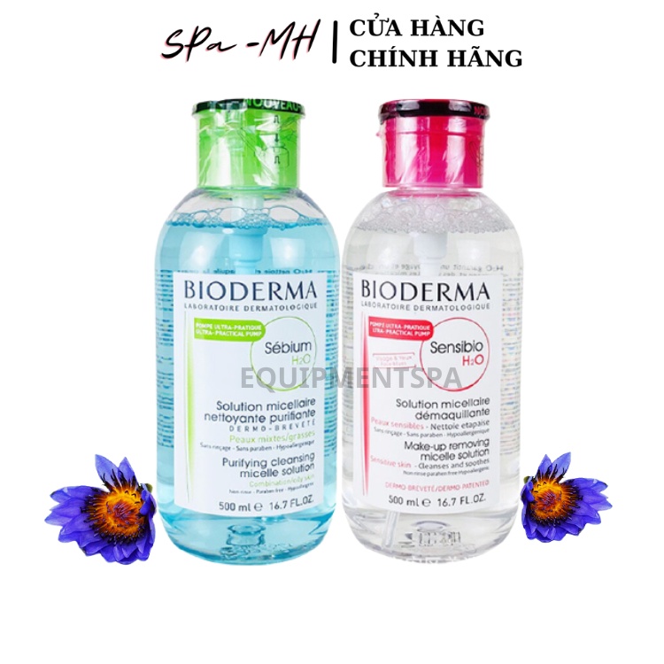 [Khuyến Mãi Sốc] Tẩy Trang Bio Hoa Hồng Làm Sạch Cân Bằng Độ Ẩm Cho Da 500ml Dùng Cá Nhân SPA TMV