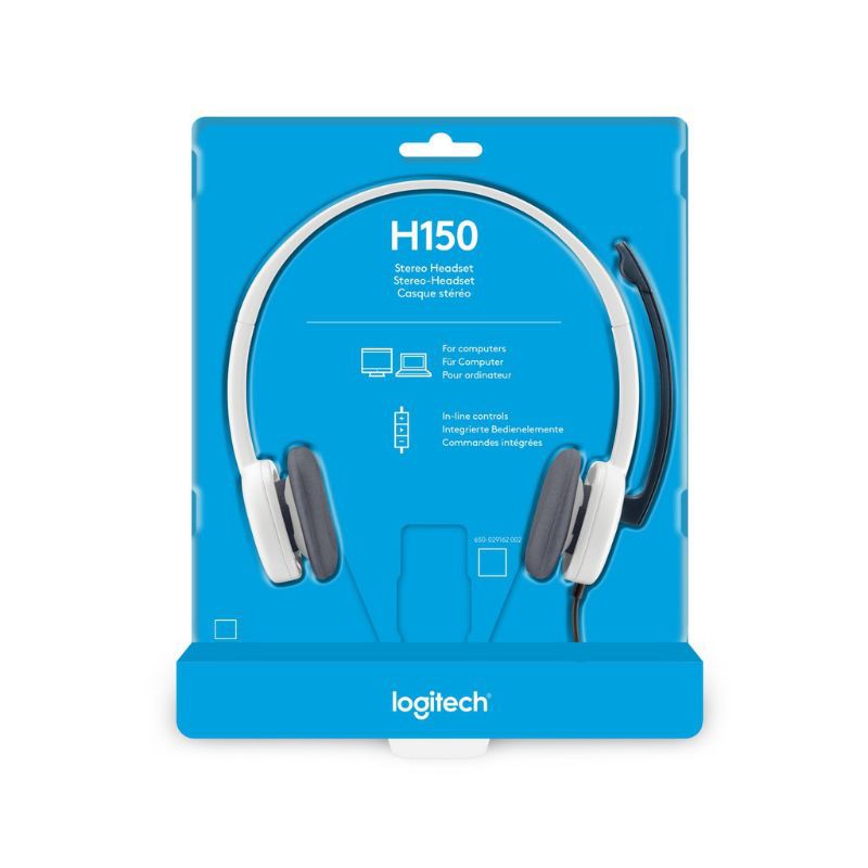 Tai Nghe cao cấp Logitech H150 (2 Jack Cắm Mic và Tai Nghe) - Hàng Chính Hãng Bảo Hành 2 Năm | BigBuy360 - bigbuy360.vn