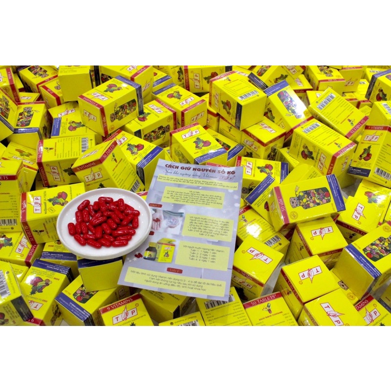 ‼️ Combo Sỉ Mua 3 Tặng 1 Vitamin T.P Tăng Cân Trái Cây Thái Lan