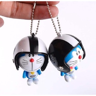 Móc khóa hình doremon đội nón bảo hiểm,,,