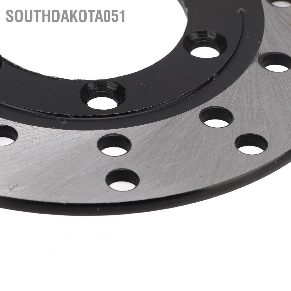 Southdakota051 130mm Front Brake Caliper Disc Rotor Metal Alloy Wearproof for 125cc 150cc Quad Dirt Bike ATV
