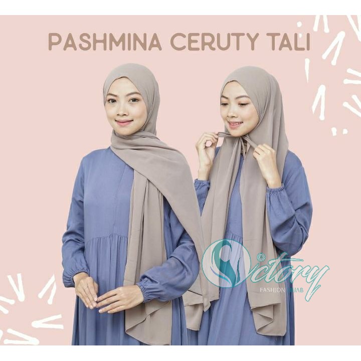 Áo Choàng Hijab Pashmina Babydoll