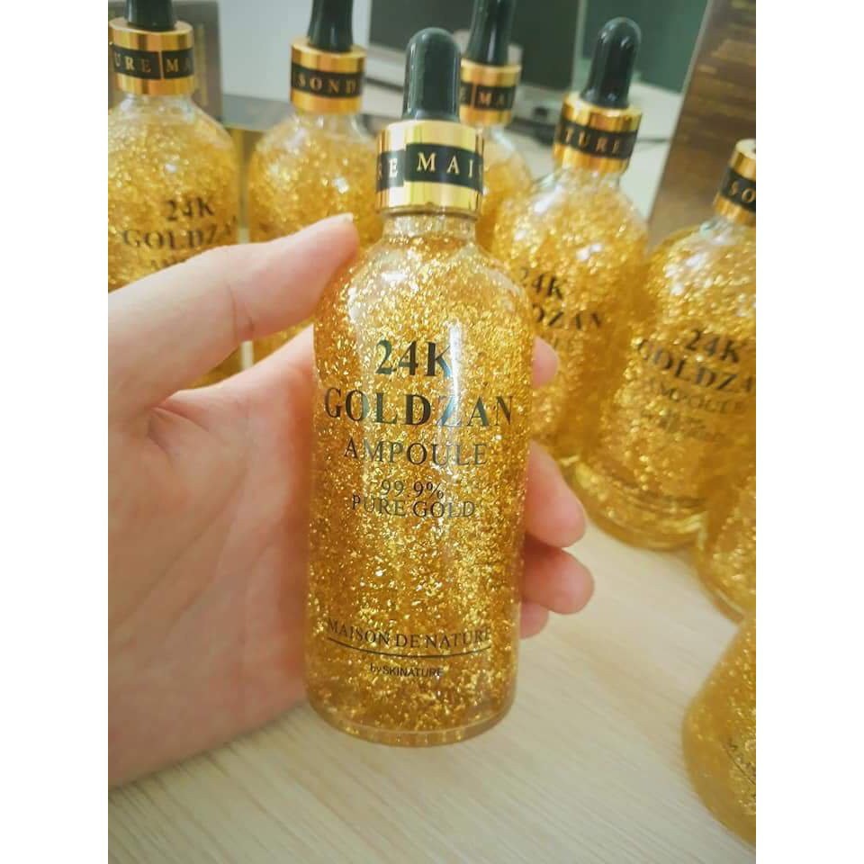 Serum tinh chất vàng 24k Goldzan Ampoule 99.9% Fure Gold Hàn Quốc 100ml