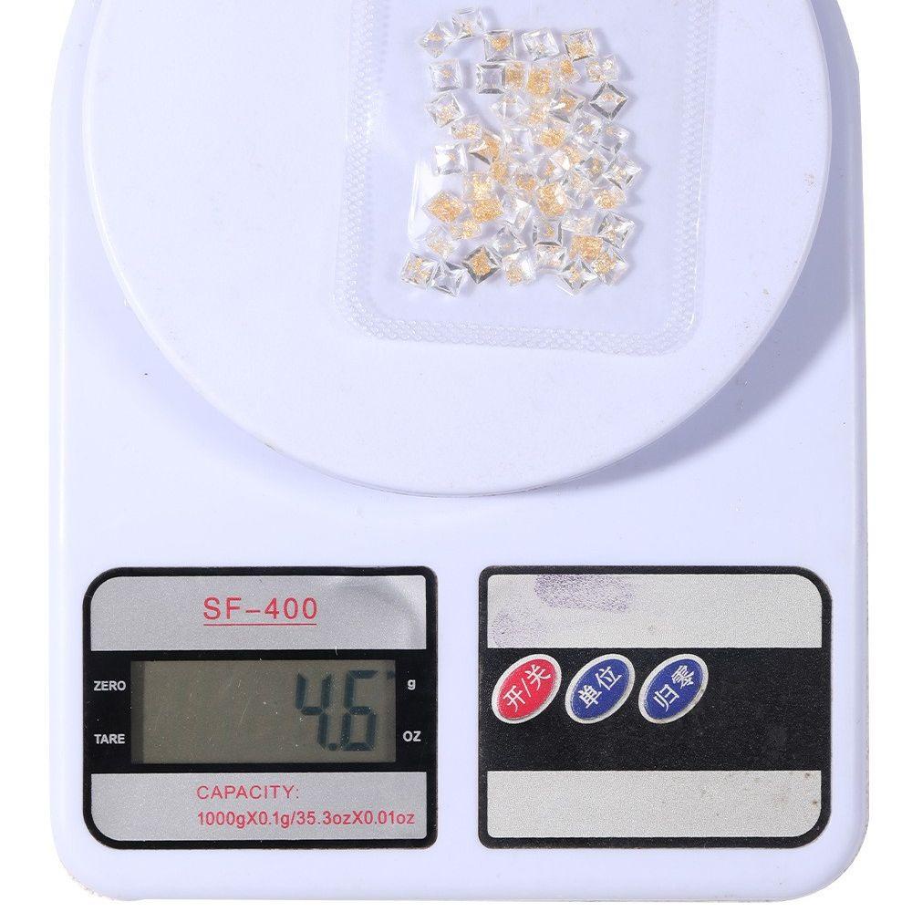 OCEANMAP Vật Liệu Lá Nhôm Trong Suốt Hình Vuông Dùng Trang Trí Móng Tay Nghệ Thuật DIY