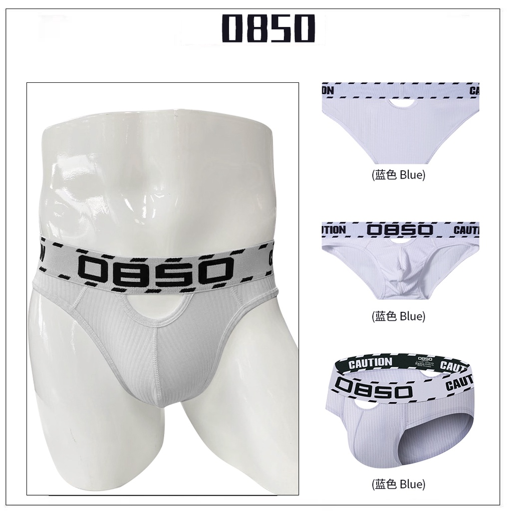 ORLVS Quần Lót Cotton Thoáng Khí Họa Tiết Kẻ Sọc Thời Trang Cho Nam BS3203