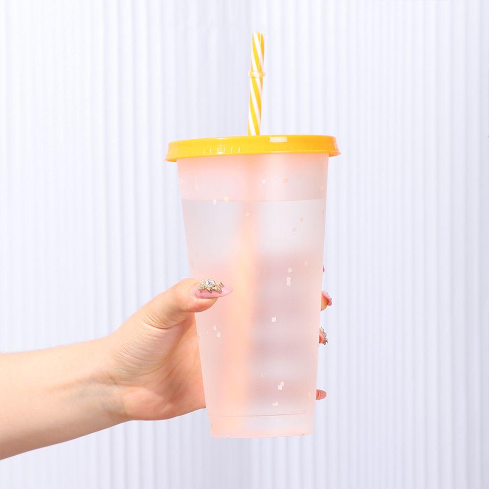 Cốc Uống Cà Phê Bằng PP Thay Đổi Màu Sắc Nhỏ Gọn Tiện Dụng