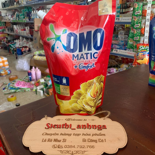 Túi Nước Giặt OMO Matic 2.0kg