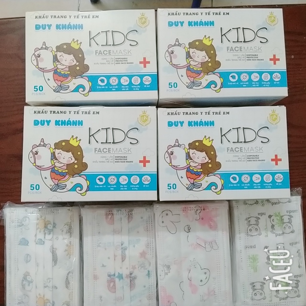 Khẩu trang trẻ em imask kids