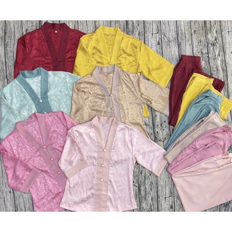 Đồ lam Đi Chua ✅Bà Lai 3 Nút Gấm ✅