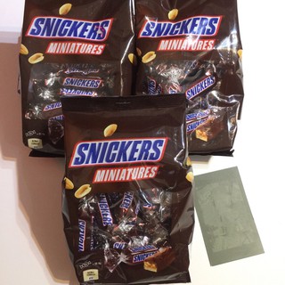 Chocolate Miniatures Snickers / Bounty gói 220 - 275g (Hàng Đức)