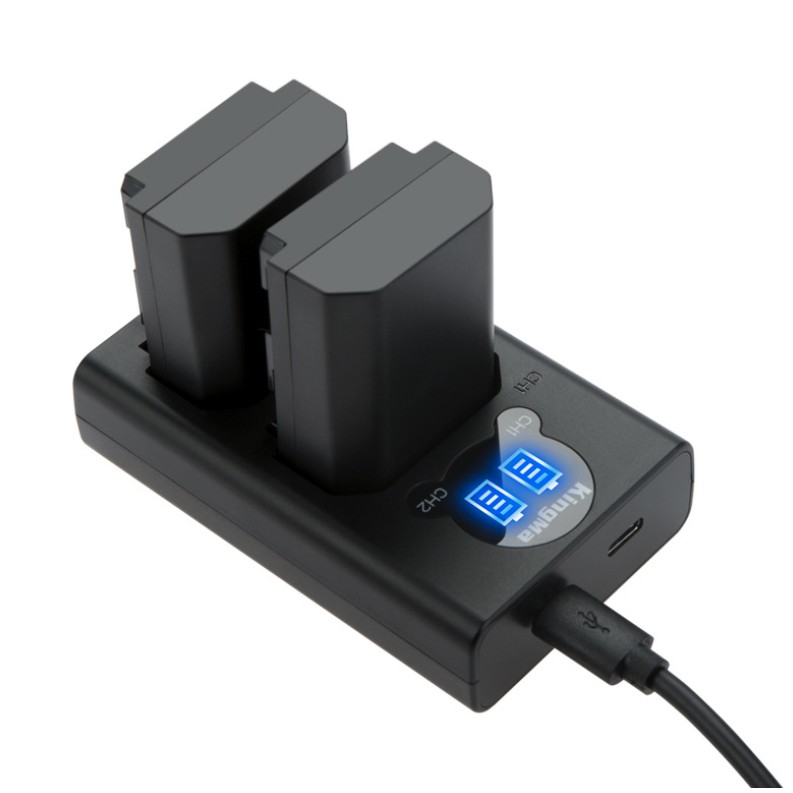 COMBO 2 Pin + 1 Dock Sạc LCD KingMa FZ100 (cho Sony A9/ A7RIII/ A7III)
