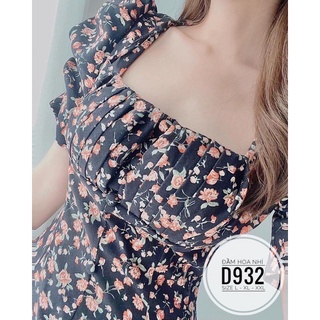 Bigsize Đầm hoa nhí  D932