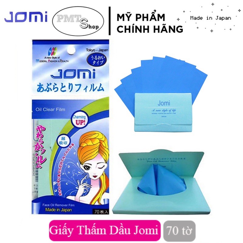 [Japan] Phim Thấm Dầu Jomi Mayan 70 Tờ Xanh - sản xuất tại Nhật Bản | BigBuy360 - bigbuy360.vn